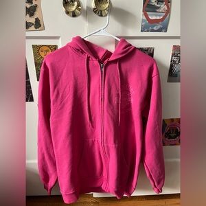 Harley Davidson Pink Zip-Up Hoodie